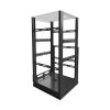 Strong Výjezdný a otočný rack do nábytku, 18U