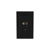 EBMS RCA 3.5mm rozhraní, černé