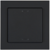 KNX 2tlačítko 55x55 mm, RGBW LED, matná černá