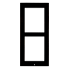 Control4 2 Module Surface Mount Frame (Black)