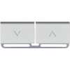 Náhradní tlačítka nahoru/dolů, 5 ks, matná bílá