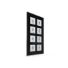 Skleněné KNX 8tlačítko, černá