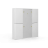 KNX 4tlačítko Plus, lesklá bílá