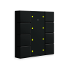 KNX 8tlačítko Plus, matná černá
