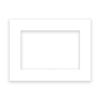 MDT skleněný rámeček, bílý - pro 10" dotykové panely