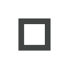 Deep Fenix rámeček, otvor 55x55 mm, provedení Grey Bromine
