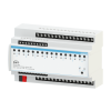 KNX univerzální aktor řady AEVO, 16 výstupů, 16 vstupů, 8M