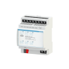 KNX stmívač 12–48 V, 4 kanály, TunableWhite, na DIN lištu