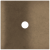 Square magnetic plate for a 1-rocker push button Proxima series Metal Bronze Corked