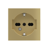 Square Painted Cover IT socket (55x55) Metal Brass 26
