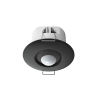 Stropní zapuštěné pohybové čidlo 360°, černé