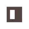 Signum čtvercový rámeček Surface Fenix NTM Cocoa Orinoco
