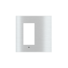 Signum čtvercový rámeček Surface Metal Alluminium