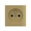 Krytka pro zásuvku, české provedení, lakováno v barvě Brass (GBB)