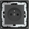 Zásuvka 230 V, české provedení, 55x55 mm