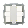 KNX RF+ 6tlačítko vč. aktoru, lesklá bílá