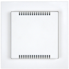 KNX čidlo teploty vč. regulátoru, 55x55 mm, matná bílá