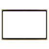 Rectangular Frame FF Form (86x126) Metal Brass 26