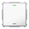KNX 2tlačítko 63x63 mm, RGBW LED, teplota, bílé, Secure