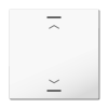MDT hmatník pro KNX 1tlačítko 63x63 mm, potisk žaluzie, bílý
