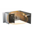 Přítomnostní čidlo HF 360 KNX, černé