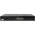 PoE Websmart Gigabit switch Araknis řady 210, 8 portů dozadu