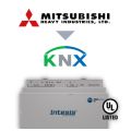 Mitsubishi Heavy Industries VRF with KNX, Serial and IP support - 64 units