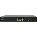 PoE Websmart Gigabit switch Araknis řady 210, 8 portů dopředu
