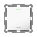 KNX 2tlačítko 55x55 mm, RGBW LED, bílá