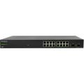 Spravovatelný L2 PoE přepínač řady 310 s OvrC, 16 portů dopředu