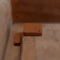 Shelly Blu senzor na okna a dveře, Bluetooth, hnědý