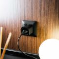 Shelly Plug M Gen3, zásuvka s měřením spotřeby, WiFi, černá