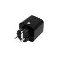 Shelly Plug M Gen3, zásuvka s měřením spotřeby, WiFi, černá