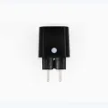 Shelly Plug M Gen3, zásuvka s měřením spotřeby, WiFi, černá