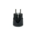 Shelly Plug PM Gen3, zásuvka s měřením spotřeby, WiFi, černá