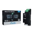 Shelly Wave Pro Shutter, žaluziový modul 2x 16A, DIN, měření spotřeby, Z-Wave
