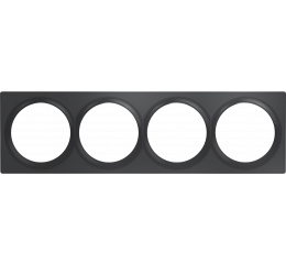 Walli Čtyřrámeček, matná antracit