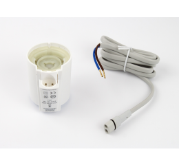 Termopohon 230 V, bez napětí zavřeno, bílá, AST