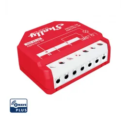 Shelly Wave 1PM, spínací modul, Z-Wave