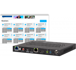 Binary 900 MoIP video přijímač HDMI 4K, audio downmixing