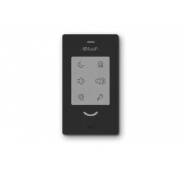 Vnitřní audio telefon SP-03, černý, DOPRODEJ