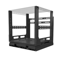 Strong Výjezdný a otočný rack do nábytku, 10U