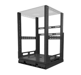 Strong Výjezdný a otočný rack do nábytku, 16U