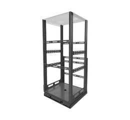 Strong Výjezdný a otočný rack do nábytku, 24U