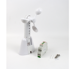 Spínací relé se senzorem větru na DIN lištu (meteostanice)