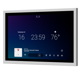Control4 8" dotykový panel řady T5 do zdi, bílý