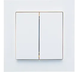 Rámeček Fusion 1násobný, bílá, DOPRODEJ