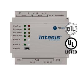 Intesis protocol translator with Serial and IP support - 250 points