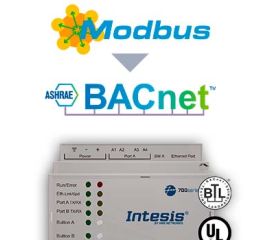 Modbus TCP & RTU Master to BACnet IP & MS/TP Server Gateway - 600 points