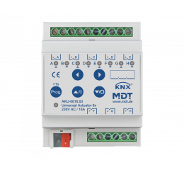 Univerzální aktor 8násobný, 4M, 16A, 100µ, 15ECG, 230VAC